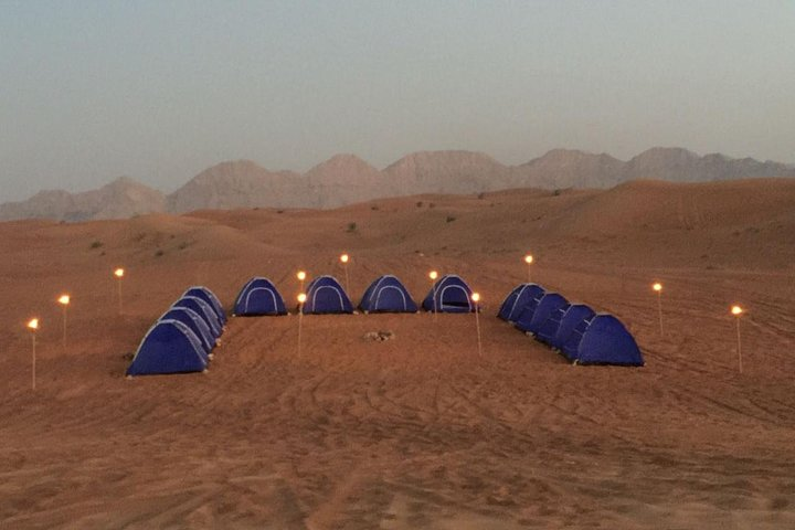 Overnight in the desert